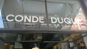 Cervecería Conde Duque jaen cicloturismo